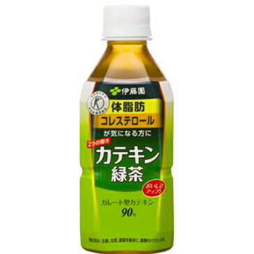 【お歳暮 ギフト】【特定保健用食品】伊藤園 カテキン緑茶 350ml PET×1ケース（24本）【2ケースまで1配送料】【特保】【トクホ】＜ギフト プレゼント Gift＞