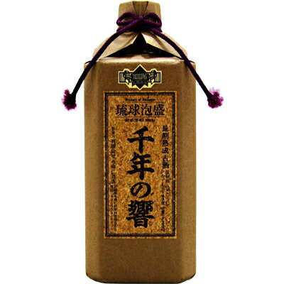 43°千年の響 10年古酒（泡盛） 720ml*＜御中元 ギフト プレゼント Gift 贈答品 内祝い お返し お酒＞