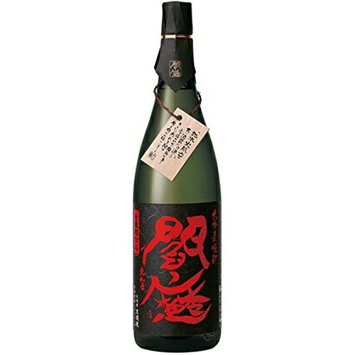 老松酒造 25°黒閻魔（麦焼酎） 1．8L＜麦焼酎 御中元 ギフト プレゼント Gift 贈答品 結婚祝い 内祝い お酒＞