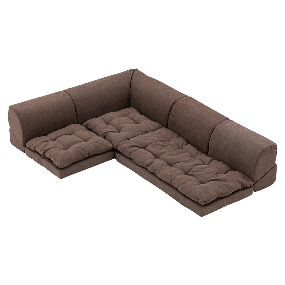 楽天市場】ローソファ（カラーブラウン）（インテリア・寝具・収納）の通販