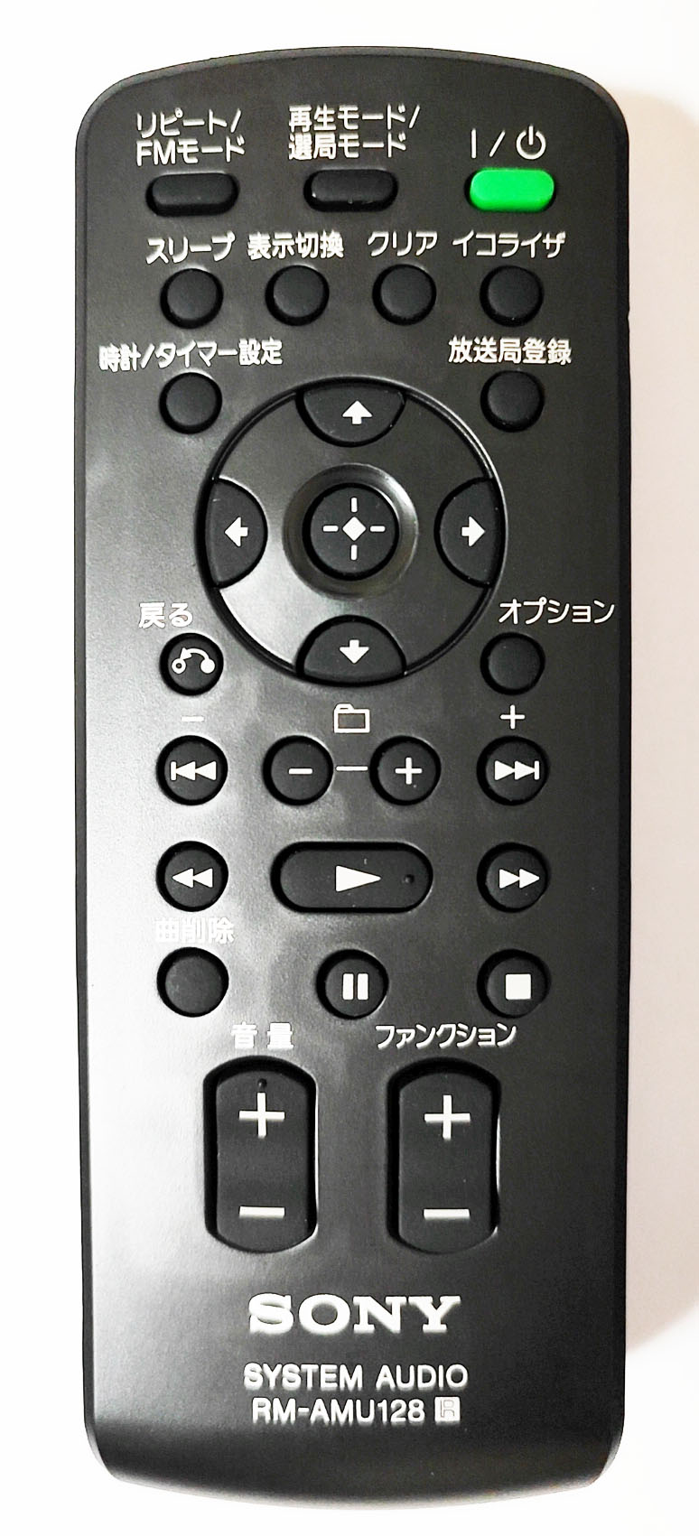 速達 純正 新品 SONY リモコン RM-AMU128