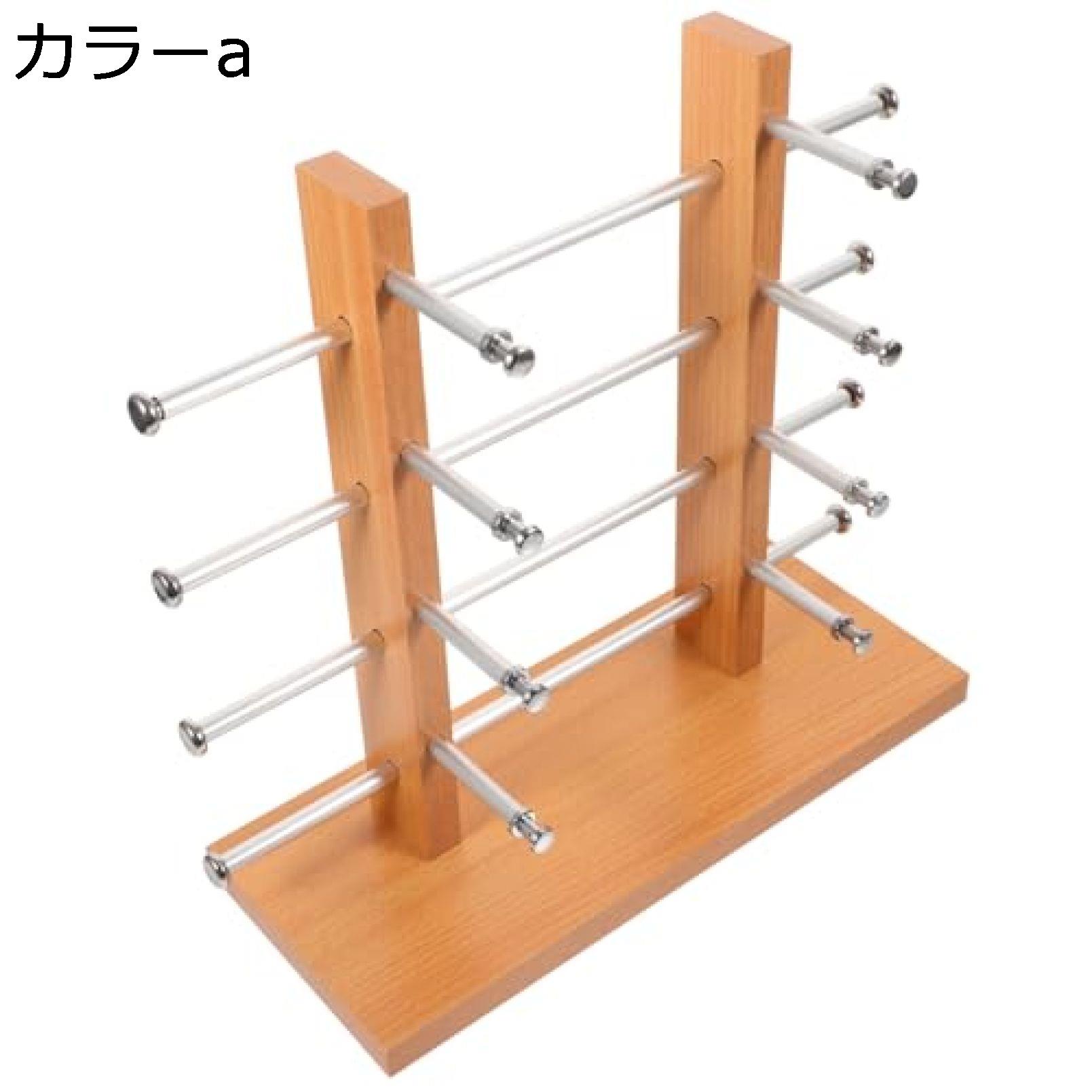 木製メガネフレーム サングラスディスプレイ サングラススタンド メガネディスプレイ メガネスタンドホルダー 二列 眼鏡 陳列台 ディスプレイスタンド 収納ボックス ブナ