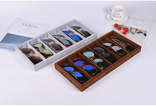 サングラスディスプレイ マルチセルメガネを表示トレイカウンターウィンドウジュエリー表示トレイサングラス表示トレイジュエリー収納ボックス 眼鏡ディスプレイスタンド