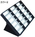 メガネ展示 メガネ収納スタンド コレクションスタンド サングラス収納ケース ボックス サングラススタンド ホルダー 眼鏡ボックス 折りたたみ ディスプレイ 小物 雑貨 アクセサリー 眼鏡店 18本