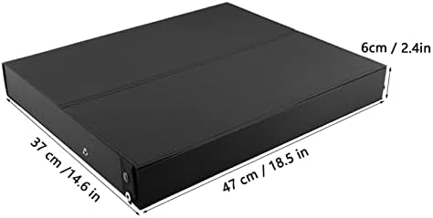 メガネ収納ケース 18グリッド メガネディスプレイボックス サングラス収納ボックス 折りたたみ式蓋付き 眼鏡ディスプレイボックス ジュエリーオーガナイザー 家庭や店舗のディスプレイに最適