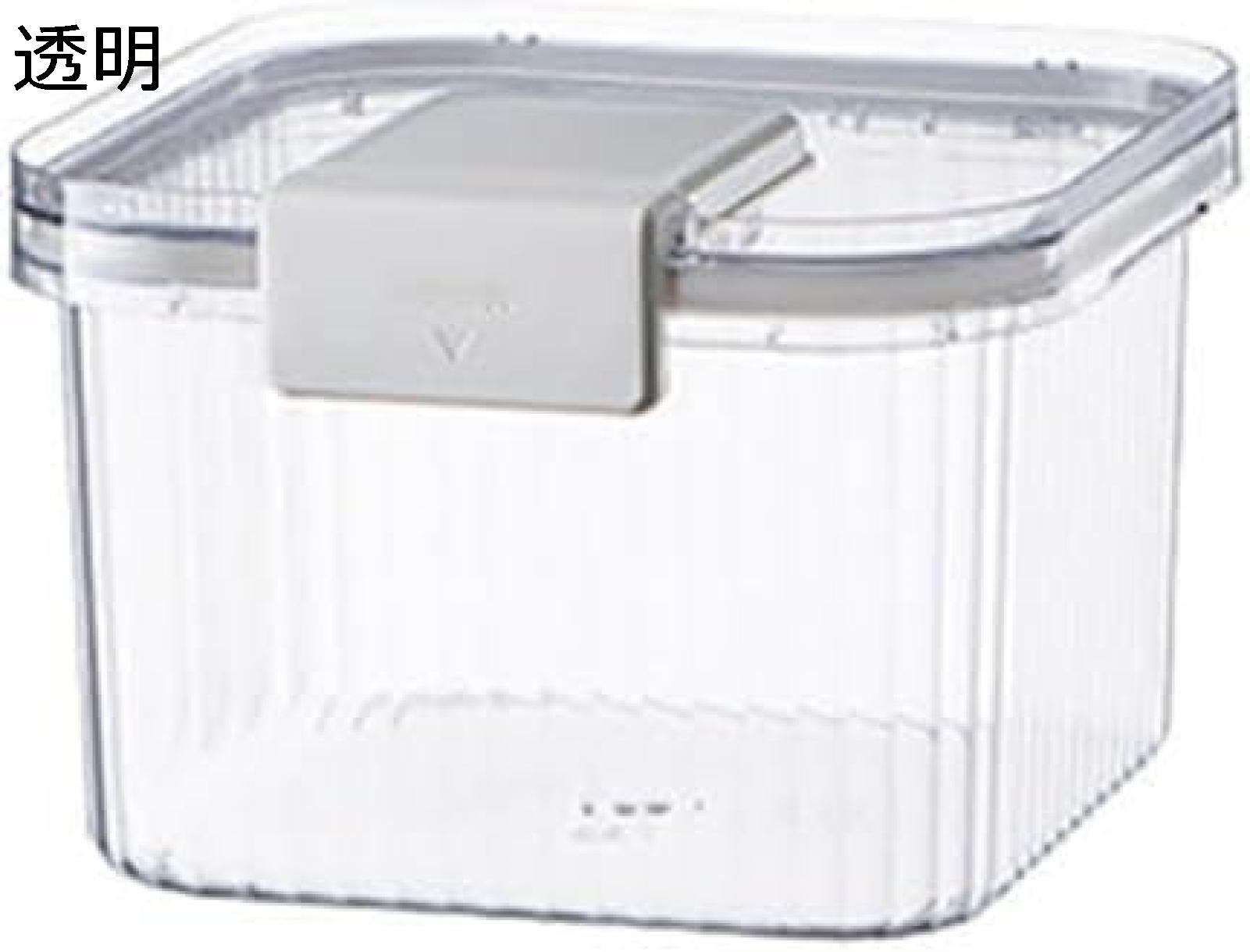 シリアルディスペンサー 米バケツ シリアルディスペンサー カウンタートップ 穀物ディスペンサー キッ..