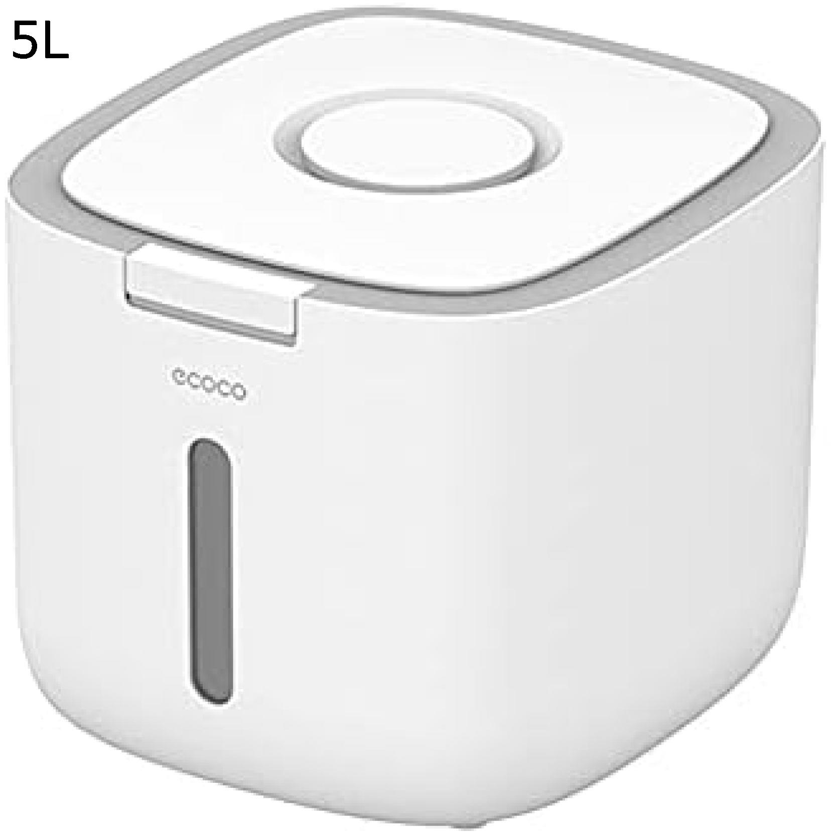 【25%OFFクーポン】米びつ 保存容器 米びつ 密封 防虫 5kg 10kg 大容量 おしゃれ 米びつ 保存容器 保存瓶 洗える 鮮度維持 キッチン用品 キッチン収納 お手入れ簡単 5L/10L 白