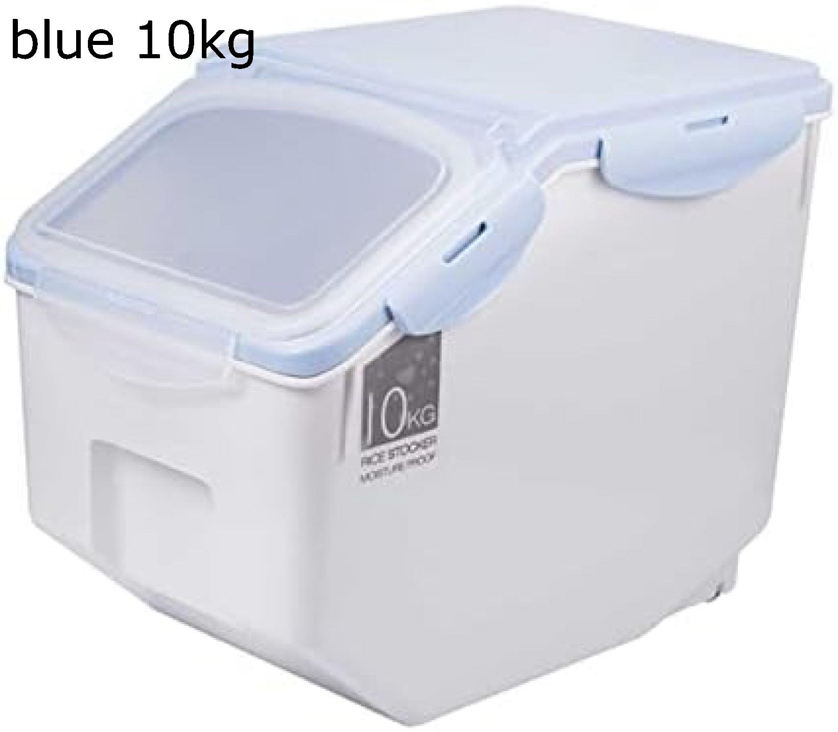 密閉容器 大容量 米びつ フードストッカー PP食品級の材質 お米保存容器 計量カップ付き 防湿 乾燥 防虫 洗える 貯蔵タンク 米保存缶 シールリング付き 透明可視化蓋 お米収納 キッチン用品 商業 家庭