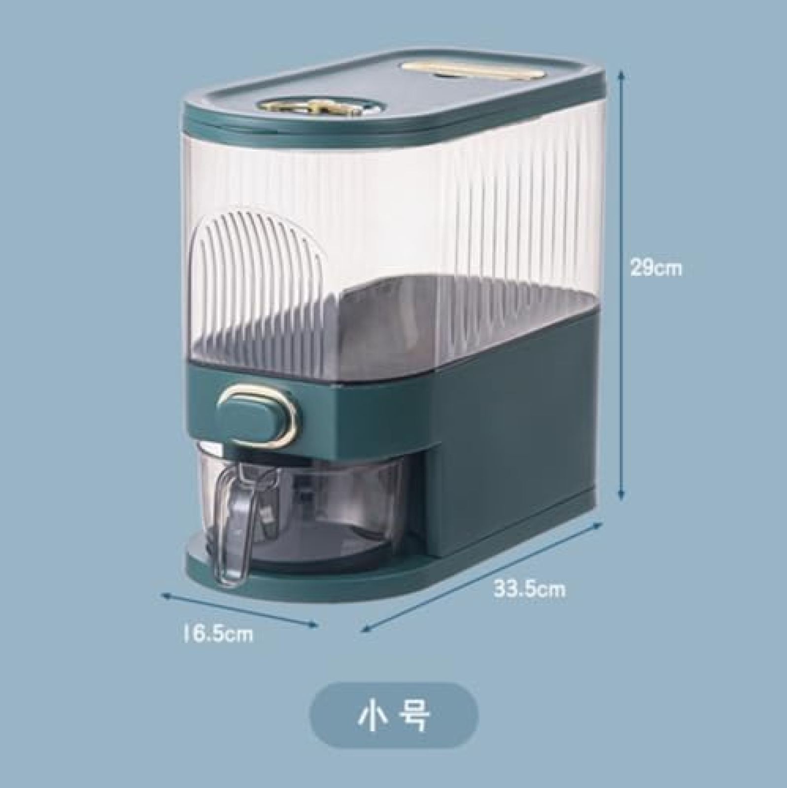 米缸 5/10kg 米貯蔵タンク 計量米倉庫 米貯蔵装置 防虫防湿密閉米タンク おしゃれ 超薄型 計量カップ付き 米びつ 自動スイッチ 自動シール付き 家庭用 コーヒー豆 清潔 便利 キッチン用品