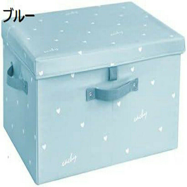 大森麗萱の収納ボックス ふた付き かわいい 収納 ボックス 折りたたみ 収納ケース 衣類 整理箱 大容量 防塵 おもちゃ 収納 バスケット おしゃれ かご ピンク花｜アングル3