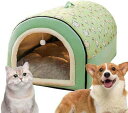 犬 ベッド 猫 ベッド ペットベッド 夏 冬 ペットハウス 犬小屋 キャットハウス 犬用カバー付きベッド 通年 取り外し可能 ボー