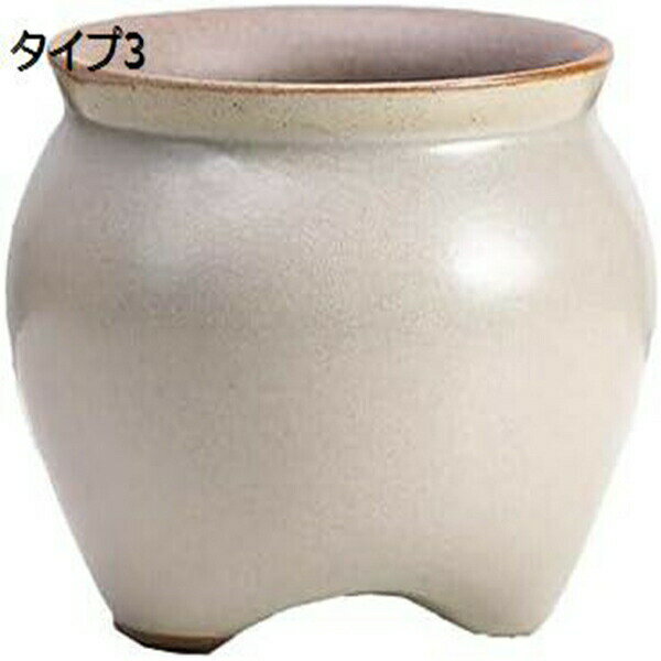 テラコッタ製 植木鉢 鉢植え 盆栽鉢 レトロ 円形 小型 排水孔付き タイプ3 通気性 フラワープランター ..