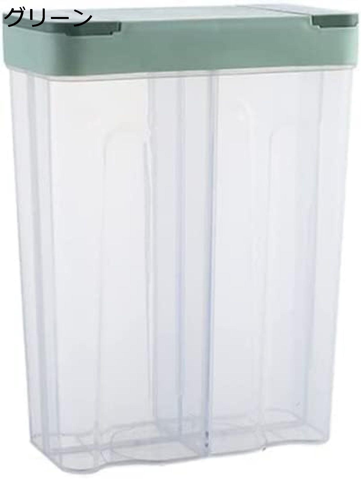 家庭用米の米びつタンク4分棚タンク透明プラスチックの米びつ密閉タンク五穀雑穀キッチンの防湿収納防塵密閉タンク