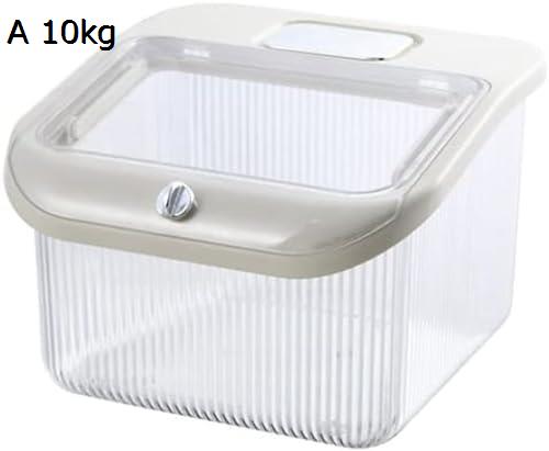 米びつ お米ケース 米櫃 米貯蔵容器 10kg 計量こめびつ おしゃれ 米入れ 密閉 防虫 防湿 スリム 大容量 清潔便利 鮮度を保ち 雑穀貯蔵箱 米貯蔵箱 保存容器 家庭用 小麦粉貯蔵タンク キッチン収納 軽量 砂糖 26.5*26.5*28cm