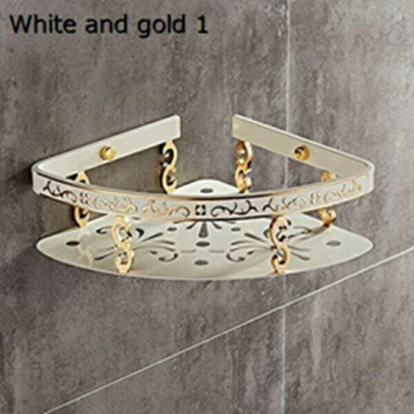 浴室用ラック コーナー三角 バスルーム ステンレス シャワーラック 強力粘着固定 石鹸置き お風呂の壁に 水切り 風呂場 洗面所 収納壁掛け棚