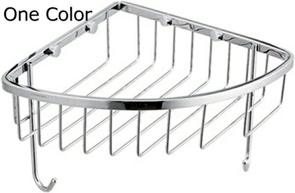 浴室用ラック コーナー三角 バスルーム ステンレス シャワーラック 強力粘着固定 石鹸置き お風呂の壁に 水切り 風呂場 洗面所 収納壁掛け棚