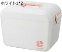 薬箱 大容量 桜 おしゃれ 薬ボックス 2層 くすりばこ 密閉 遮光 便利 ピル 収納用品 取っ手付き ロック機能つき 応急ボックス 医療箱 小物入れ 整理 裁...