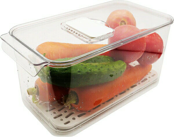 【25％OFFクーポン】冷蔵庫中 冷蔵庫ケース 冷蔵庫トレー 冷蔵庫収納 キッチン 収...