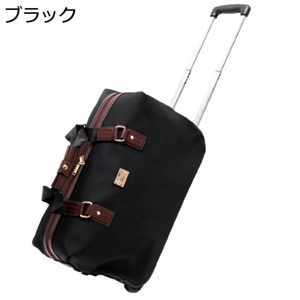 　　　 他のサイズはこちら 30L 　　　 ◆◇◆人気の秘密◆◇◆ 【バッグ仕様】：収納可能サイズ：45L、サイズ：52cm×27cm×32cm、メイン素材：ポリエステル。ポケットのサイズによって、充電器、スマホ、腕時計、財布、鍵、usbケーブルなど小物から傘、靴、ノートパソコン、ipad、衣服など大きな物まで仕分けてスッキリに収納できます。男女兼用のキャリーバッグです。 【高品質素材】：耐摩耗性に優れた丈夫なポリエステル素材と高品質の金属製ジッパーを取り入れ、上品な質感と耐久性を兼ね備え、長くご愛用いただけます。また、縫製がしっかりしていて丈夫であり、耐久性に優れている、通気性、柔軟性と速乾性も良い、抗菌作用があり、長期間の使用でも色落ちしにくい。撥水機能も備え、雪や雨水など滲みにくく、汚れてもさっと拭き取れ、お手入れ楽々です。 【2wayキャリーバック】：普通のキャリーバッグと比べて、実用性に優れた2way多機能キャリーバッグリュックはキラキラ登場します。キャリーとしても、手提げとしても使用できます。自分のお好みによって、使用方式を自由的に調節できます。 【多段調節キャリバー＆高品質キャスター】：アルミニウム製の超軽量のキャリバーは伸縮可能で、ご自分の身長に合わせて、スムーズな2段階調整が可能です。高弾性のゴムキャスターを採用し、より静かで耐摩耗性も向上しています。耐振性に優れるデザインで、荷物を入れて凸凹な路面でもスムーズで安定した移動を可能にします。 【様々なシーンで活躍】：シンプルなデザインで、男女年齢問わずご利用いただきます。旅行、出張、通学、合宿、アウトドア、遠足、ショッピング、お釣り、帰省、お出かけ、スポーツ、防災用など様々なシーンで活躍できます。母の日、父の日、誕生日、卒業日など祝日で、プレゼントとしてもオススメです。 　　　◆◇◆注意事項◆◇◆ご覧のモニターの環境、撮影環境により実物と色味が異なって見える場合がございます。湿った状態で他のものと擦り合わせると色が移る恐れがあります。濃色品の洗濯時は、白色、淡色と分けて洗ってください。説明 【商品データ】素材：ポリエステルサイズ：52cm×27cm×32cm収納可能サイズ：45L【高品質素材と機能性抜群】1.耐摩耗性に優れた丈夫なポリエステル素材と高品質の金属製ジッパーを取り入れ、上品な質感と耐久性を兼ね備え、長くご愛用いただけます。2.縫製がしっかりしていて丈夫であり、耐久性に優れている、通気性、柔軟性と速乾性も良い、抗菌作用があり、長期間の使用でも色落ちしにくい。3.撥水機能も備え、雪や雨水など滲みにくく、汚れてもさっと拭き取れ、お手入れ楽々です。【収納力抜群】正面?裏側?側面で多いポケットに付きます。ポケットのサイズによって、充電器、スマホ、腕時計、財布、鍵、usbケーブルなど小物から傘、靴、ノートパソコン、ipad、衣服など大きな物まで仕分けてスッキリに収納できます。【特徴】1.多機能2wayデザイン：実用性に優れた2way多機能キャリーバッグリュックです。キャリーとしても、手提げとしても使用できます。自分のお好みによって、使用方式を自由的に調節できます。2.多段調節キャリバー：頑丈なアルミ合金キャリーバーは2段階調節が可能なので、自分の調子によって調節できます。3.SBS製ダブルファスナー：左右どちらからも開くことができるスムーズなダブルファスナーを採用。収納?取り出しがよりやすくなります。4.小音キャスター：高弾性のゴムキャスターを採用し、より静かで耐摩耗性も向上しています。耐振性に優れるデザインで、荷物を入れて凸凹な路面でもスムーズで安定した移動を可能にします。【適用範囲】シンプルなデザインで、男女年齢問わずご利用いただきます。旅行、出張、通学、合宿、アウトドア、遠足、ショッピング、お釣り、帰省、お出かけ、スポーツ、防災用など様々なシーンで活躍できます。母の日、父の日、誕生日、卒業日など祝日で、プレゼントとしてもオススメです。【ご注意】1.ご購入前に、仕様をよくご確認ください。2.光撮影やディスプレイによって、実際の商品の色やサイズとウェブサイトの色やサイズが若干異なる場合があるかもしれませんので、ご了承ください。