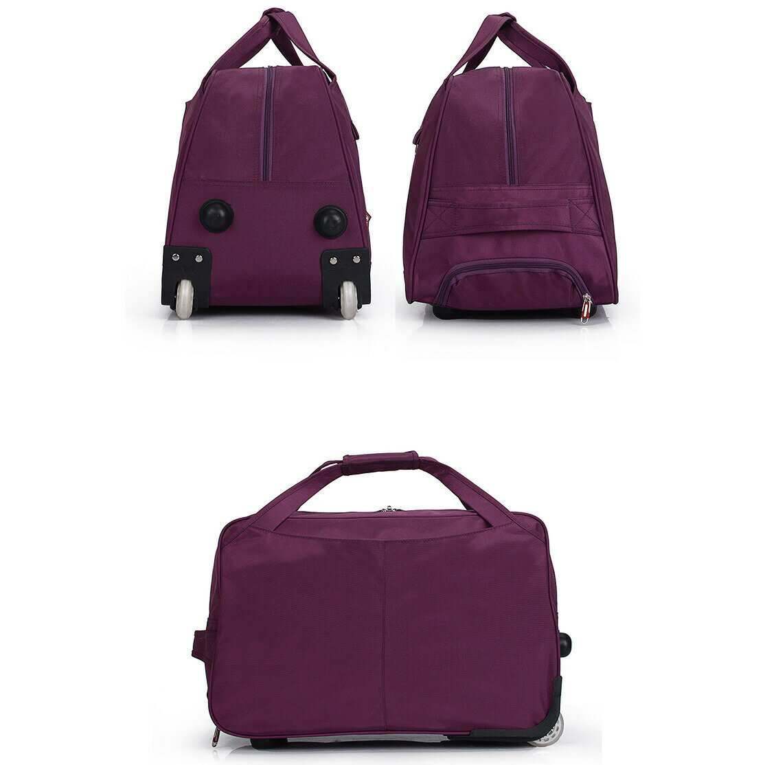 【全店通用25％OFFクーポン】ボストンキャリー 2way キャスターバッグ 55L キャリーバッグ 折りたたみ 大容量 2輪 撥水加工 トロリーバッグ メンズ レディース 旅行 合宿 出張 旅行バッグ スーツケース 2