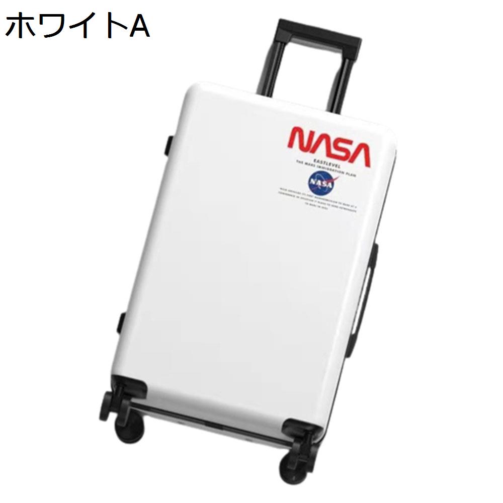 「25％OFFクーポン付き」スーツケース キャリーケース 45L キャリーバッグ ファスナー式 超軽量 大型 耐衝撃 静音 ダブルキャスター 360度回転 旅行 ビジネス 出張 ホワイト Mサイズ（3-5泊）