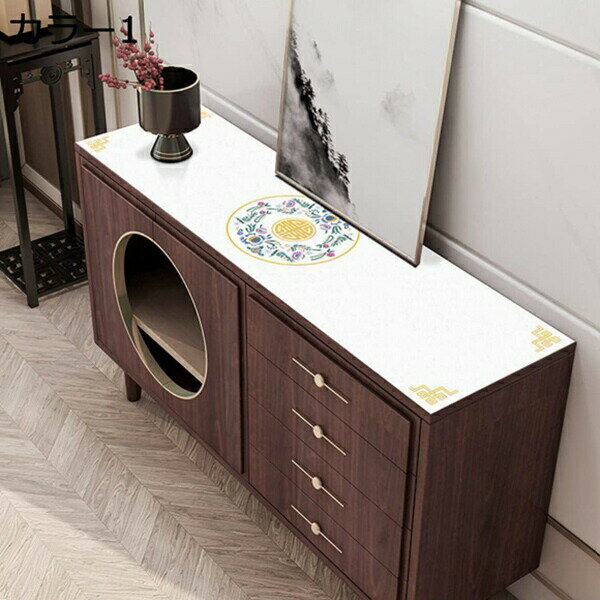 テーブルクロス デスクマット ちゃぶ台 モダン 40*180cm 撥水加工 防水防油 汚れ防止 耐熱 多用途 防水 テーブル掛け テーブルマット テーブルマット 北欧風 おしゃれ PUレザー 和風 食事テーブルクロス デスクパッド カラー 家庭用 業務用