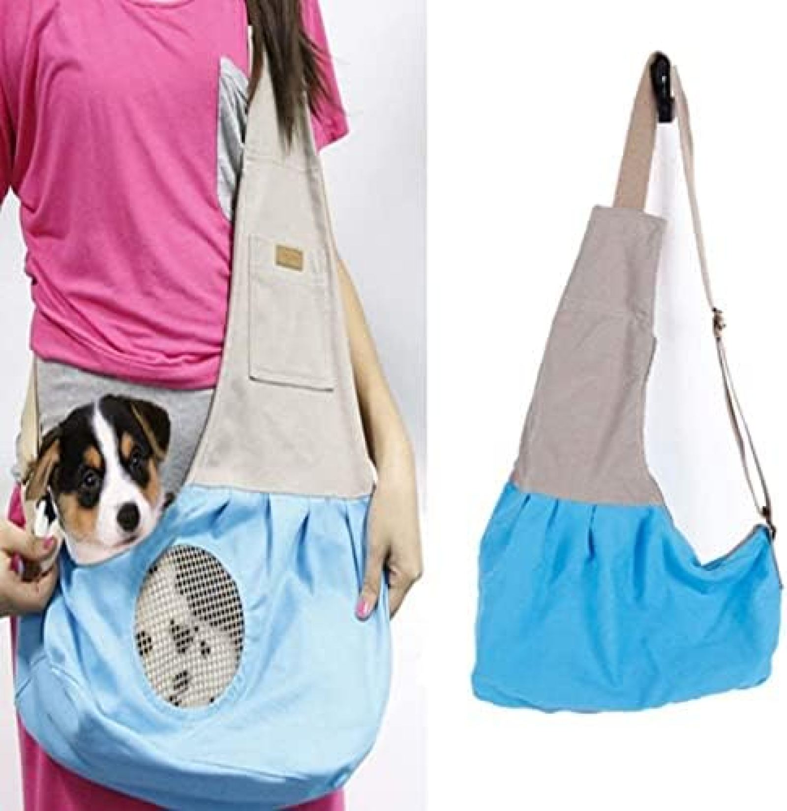 【20%OFFクーポン〜】犬 バッグ スリング お出かけ抱っこ バッグ ペット 小型犬 シ...
