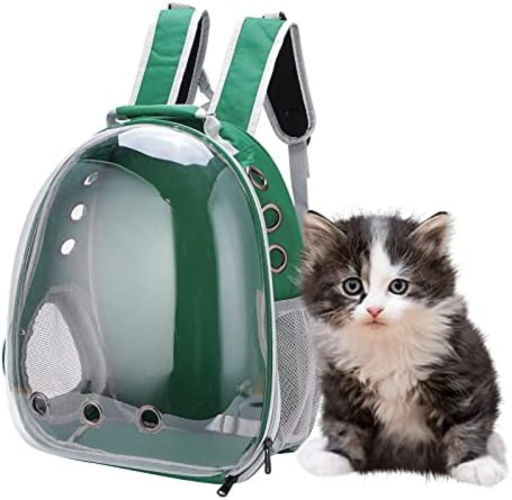 【全店通用25％OFFクーポン】猫リュック スペースカプセル 透明 ペット シャボン玉...