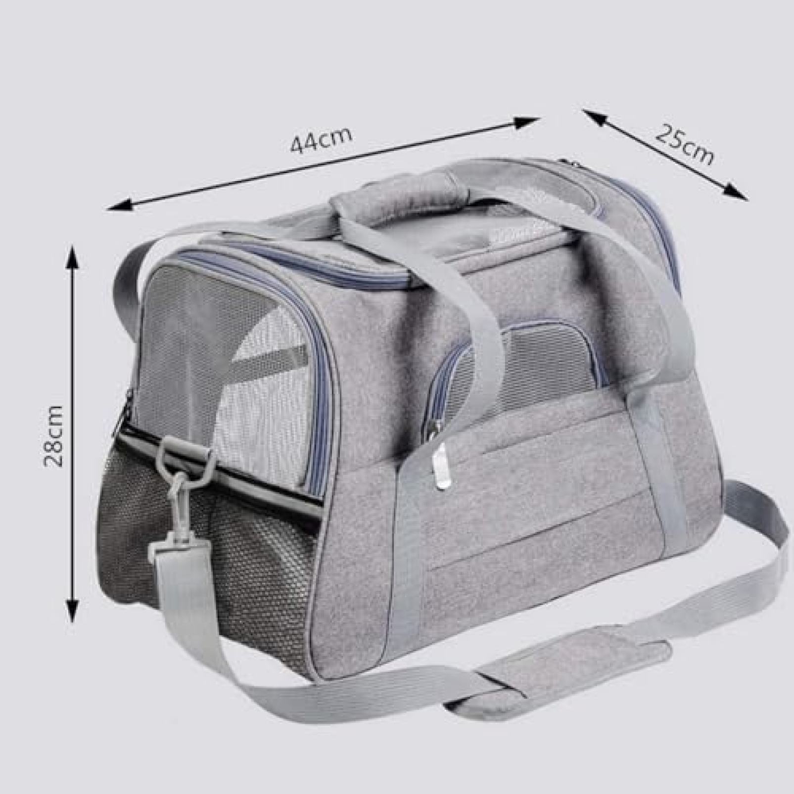 【全店通用25％OFFクーポン】ペットキャリー バッグ ショルダー 中?大型猫?小型犬?...