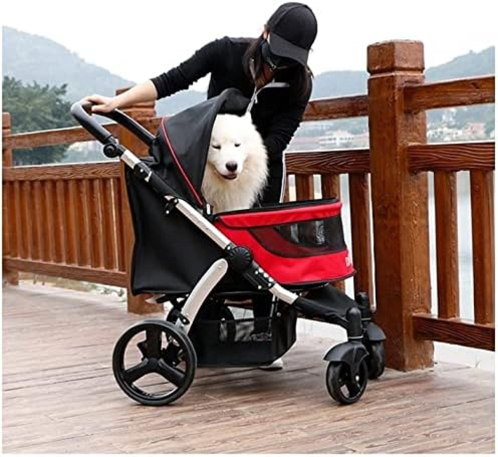 ペットカート ペット用ベビーカー 犬のベビーカー 猫のベビーカー ペット用 犬用ベ...