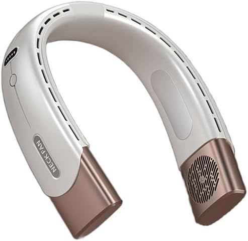 首掛け扇風機 羽根なし 扇風機 首かけ 携帯扇風機 大風量 超長時間連続稼働 健康な風 静音 ミニ扇風機 ..