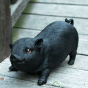ブタ オブジェ アニマル インテリア置物 ウサギ カワイイ置物 グッズ 癒しグッズ 置物 屋外 開店祝い オシャレ 店舗装飾 ポリレジン リビング 庭 シンプル 北欧 ミドルサイズ ガーデン デコレー