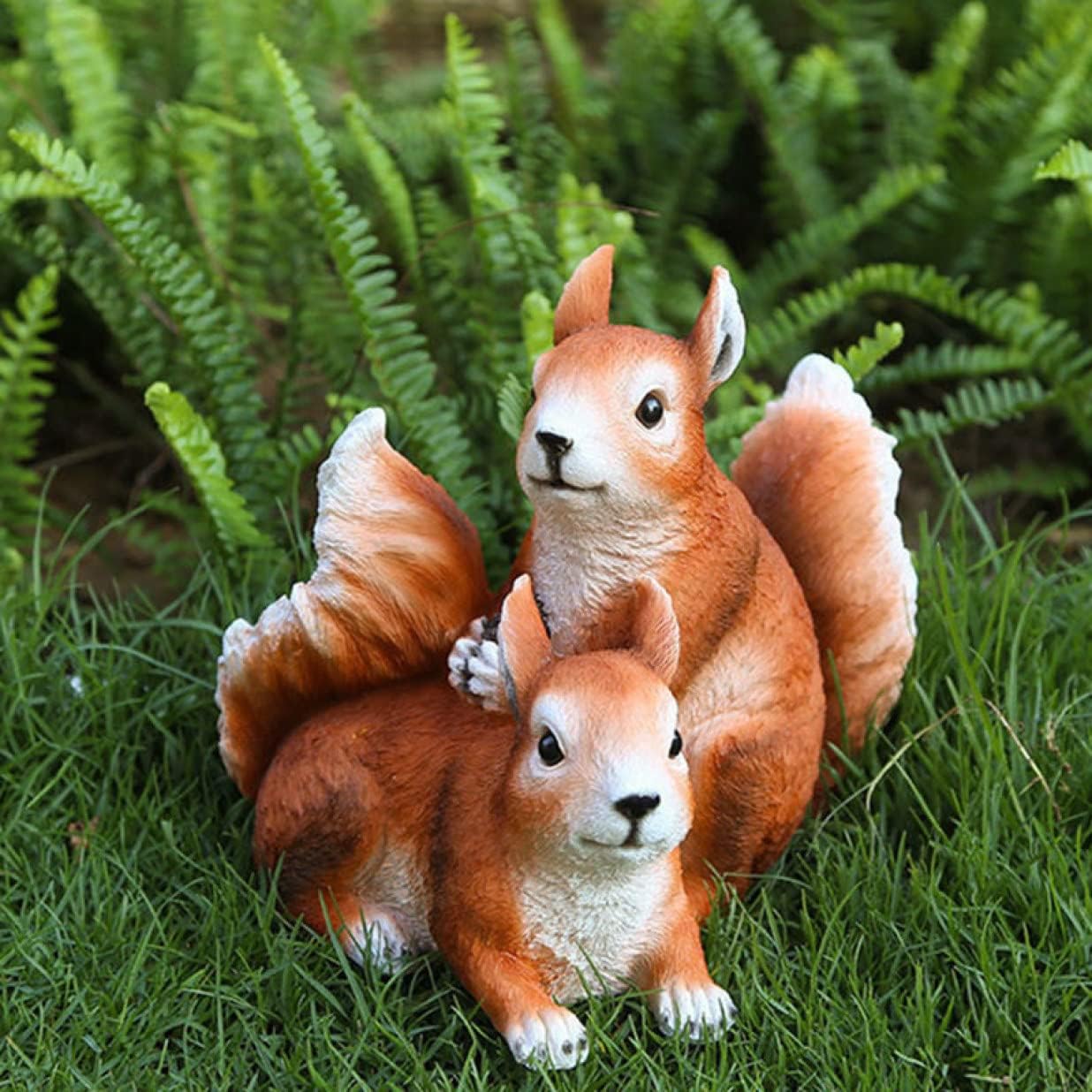 置物 置き物 オブジェ オーナメント 飾り インテリアオブジェ ガーデン リス 雑貨 スタイル3 栗鼠さんセット おしゃれ エスニック かわいい栗鼠ス 庭 部屋 ガーデニング インテリア インテリア雑