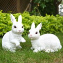 うさぎ 置物 装飾可愛いウサギ 飾り 置き物 兎 ウサギ オブジェ 玄関飾り ガーデンオブジェ F 兔 うさぎグッズ ガーデン雑貨 ガーデニング雑貨 ガーデンオ...