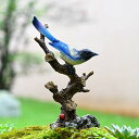鳥オーナメント 玄関 卓上 F ガーデンオーナメント とり うぐいす 置物 小さい ガーデンオブジェ オブジェ 動物 鳥 装飾 心癒し おもしろ雑貨 玄関飾り ...