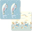 プレイマット 180*200*2cm 折りたたみ ベビーマット 薄手 厚手 遊び 学べる 清掃簡単 両面パターン キッズ用プレイマット 可愛い 動物 転倒防止 収納 安全 無毒 無味 出産祝い ルーム