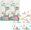 ベビープレイマット 180*200*1cm キッズ用プレイマット 楽しい 両面パターン 収納 衝撃緩和 防水 防音 防寒 安全素材 清掃簡単 無地 純色 たたみ 遊び 学べる おしゃれ 出産祝い ルー