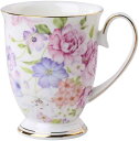 マグカップ 磁器 ボーンチャイナ A フラワー柄 大きい 和 スタイル1-ホワイト 可愛い 食器 コップ 陶芸 コーヒーカップ マグ カップ カフェラテ デザイン ギフト 結婚祝い インテリア 雑貨