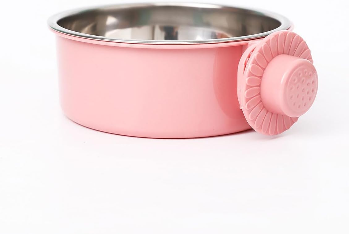 ペットボウル ペットぶら下げボウル 固定 ペットぶら下げボウル ペット食器 滑り止め こぼれ防止 取り..