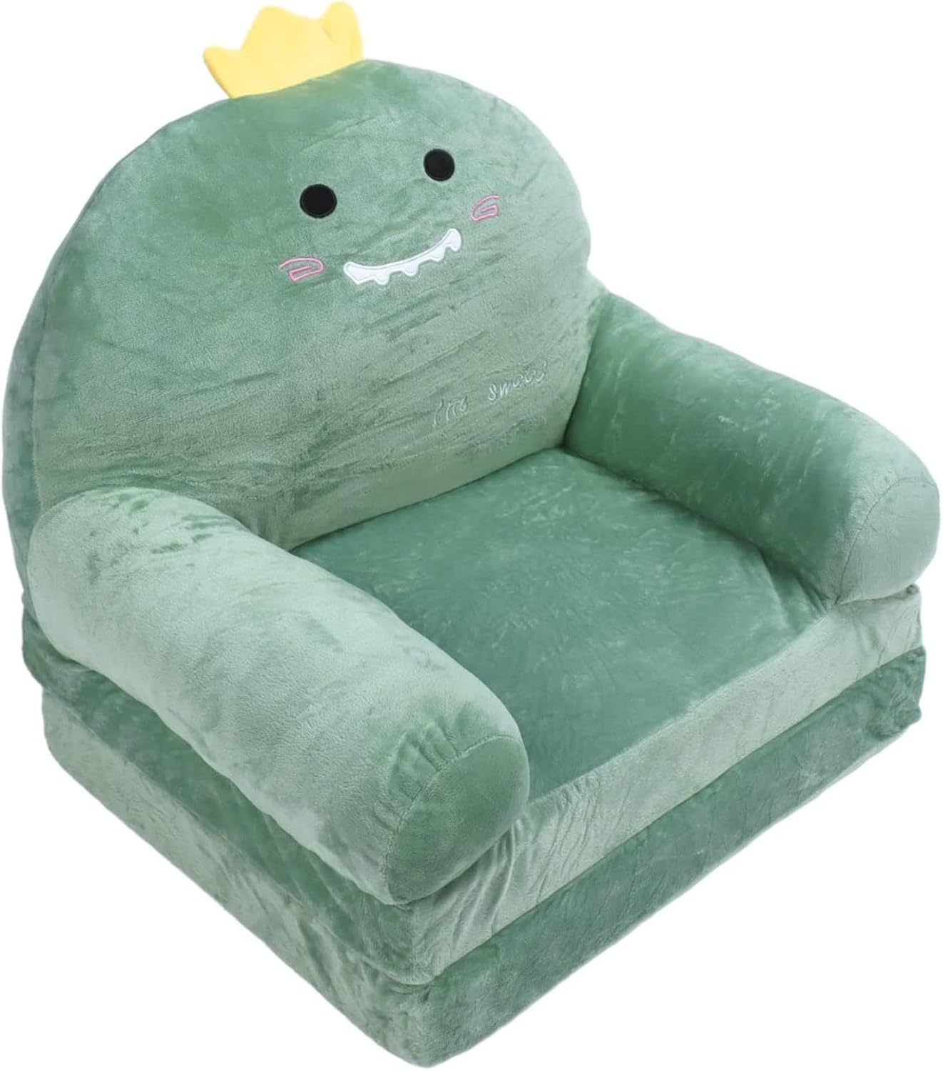 キッズソファ お手入れ簡単 柔らかい 折りたたみソファー ダイナソー ミニソファー 折りたたみ可能 昼寝 読書 リラックス