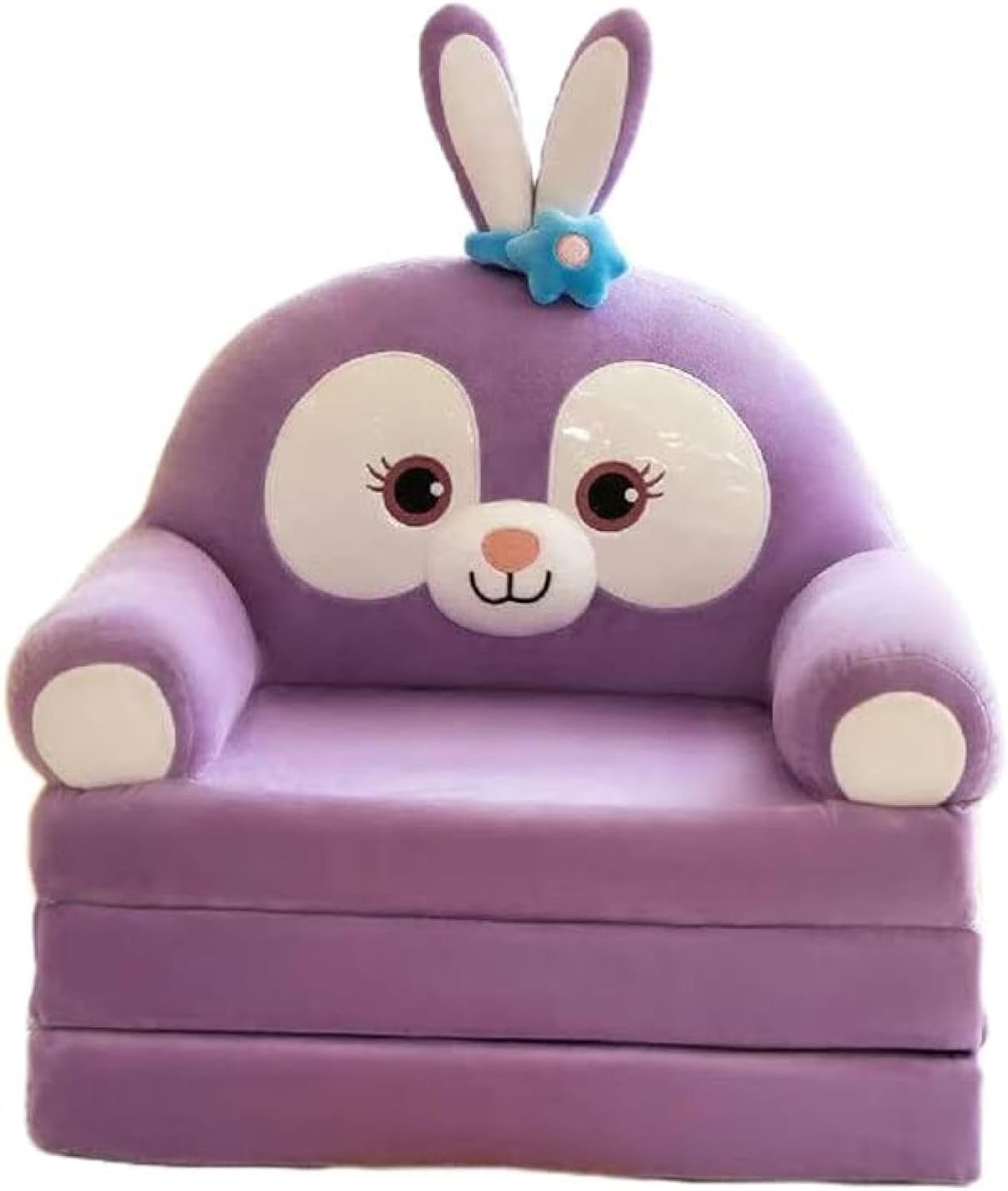 ベビーソファ 子供用ソファ 折りたたみ キッズソファー フトチェア ミニソファー ふわふわ 可愛い 動物..