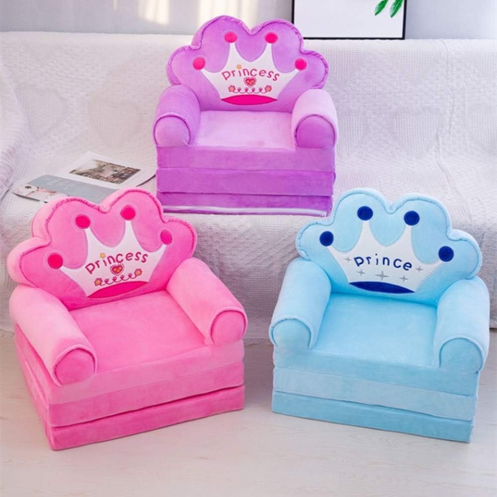 【全店通用25%OFFクーポン】ベビーソファ 子供用ソファー 2way 折りたたみ ふわふわ 洗えるカバー 座椅子 出産祝い 高弾力 キッズソファーベッド プレゼント 三つ折り ピンク [3]