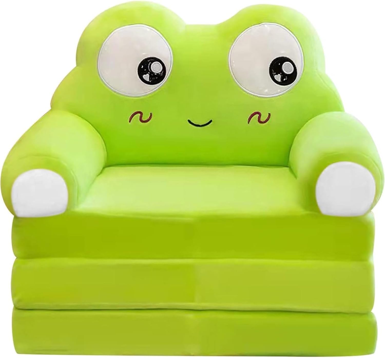 　　　 ◆◇◆売れている秘密◆◇◆ 可愛いデザインの子供用ソファで、家族全員の笑顔を引き出します。 柔らかく洗濯可能なぬいぐるみ素材で、清潔さと快適さを両立します。 高密度フォームを使用した頑丈なソファは子供に最適な安定性を提供します。 2 in 1のキッズソファベッドで、子供たちの好みに合わせて使い方が変えられます。 軽量で簡単に移動できるので、子供たちの日常生活に合わせて配置が可能です。 　　　◆◇◆注意事項◆◇◆ご覧のモニターの環境、撮影環境により実物と色味が異なって見える場合がございます。湿った状態で他のものと擦り合わせると色が移る恐れがあります。濃色品の洗濯時は、白色、淡色と分けて洗ってください。説明 魅力的なキッズ用折りたたみソファ - 可愛い漫画デザイン、快適な背もたれ、2in1機能。リビングルームやベッドルームで使えるオープンソファベッド。花柄のクッション付き。 子供たちに大きな驚きと喜びを与える「かわいいソファ」で、家族の雰囲気を盛り上げよう。 取り外して洗えるぬいぐるみの家具カバーは、いつでも清潔に保つことができます。 多目的に使用可能な子供用ソファは、お昼寝やラウンジチェアとしても最適です。 高密度フォームと耐久性のあるフレームで、しっかりサポートされた安心の設計。 折りたたみ式の2 in 1キッズソファベッドは、子供たちに快適な場所を提供し、簡単に移動可能。