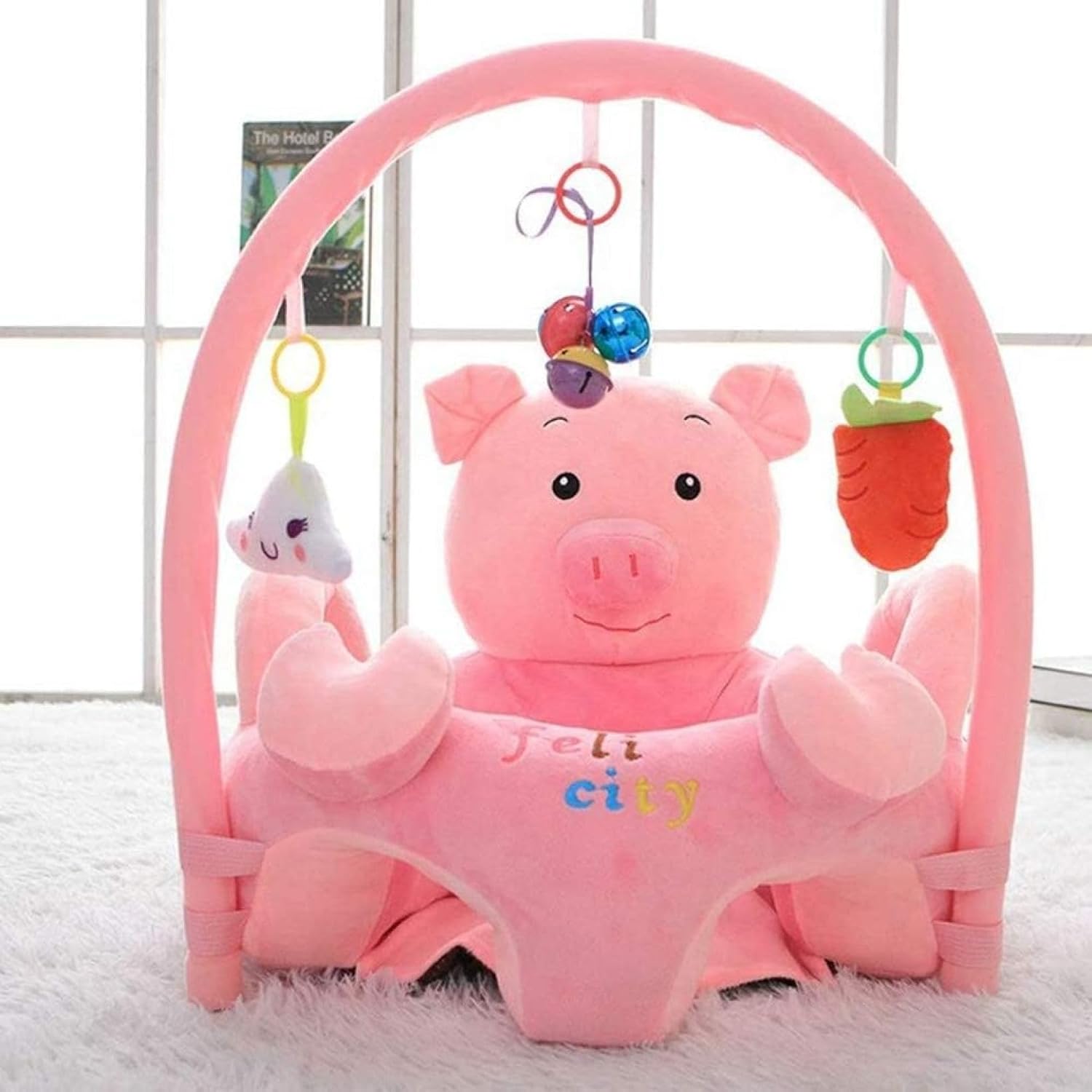 ベビーソファー 子供用ソファ ぬいぐるみソファー お座り勉強チェア キッズソファー ソフトチェア ミニ..