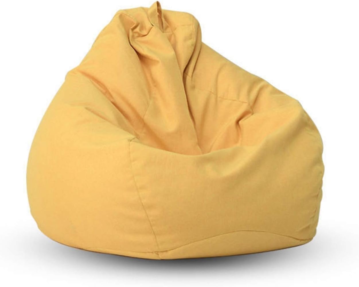 ビーズクッション クッション 昼寝 子供 キッズ こども 洗える 座布団 ビーズクッション ビーズソファ ソファー ギフト いす チェア チェアー 1人用 こたつ イェロー1 オシャレ 80*90 フ