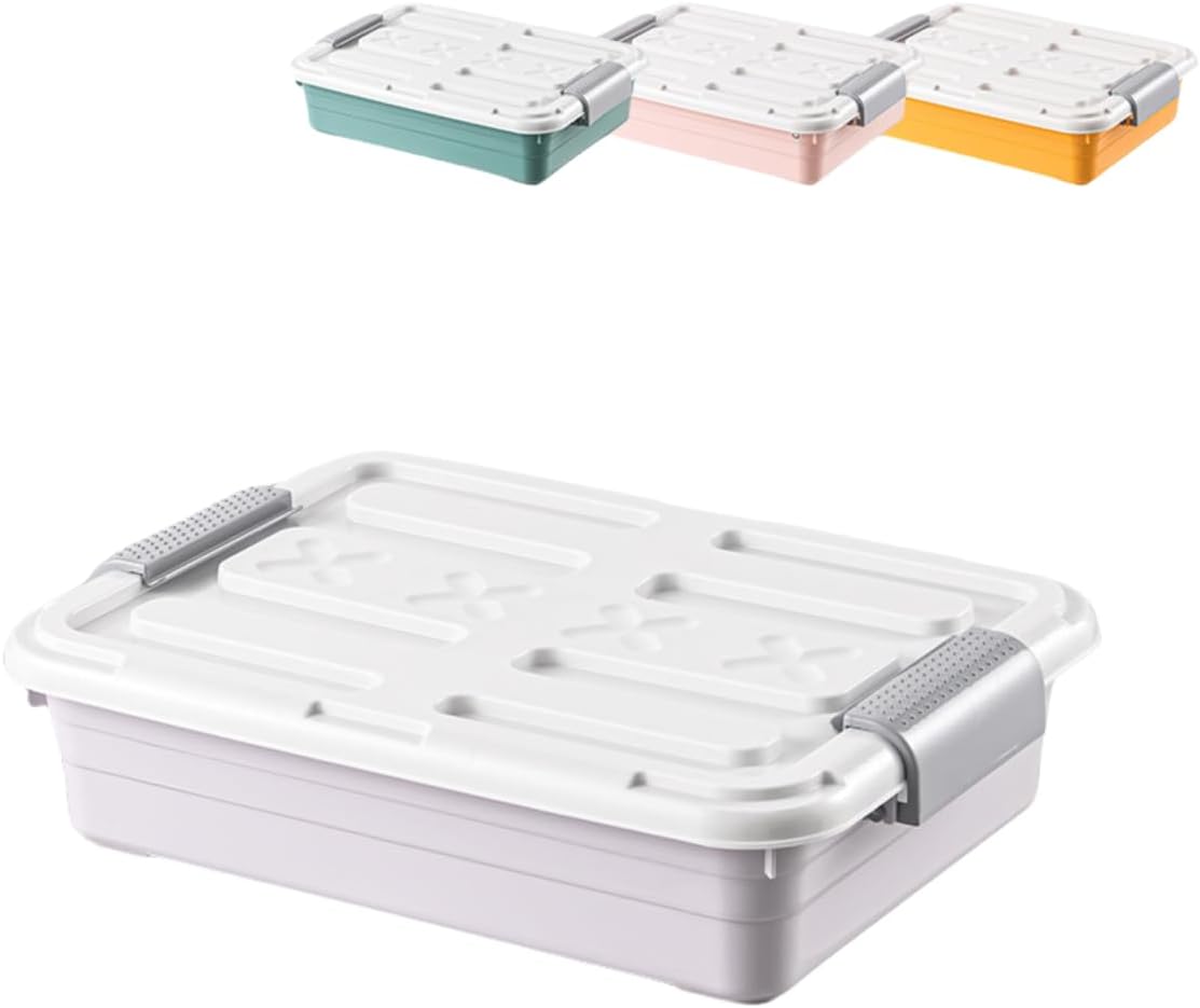 ベッド下収納ボックス ソファー下収納ケース 収納ボックス 衣装布団ケース 衣類収納 PP素材 積み重ね ..