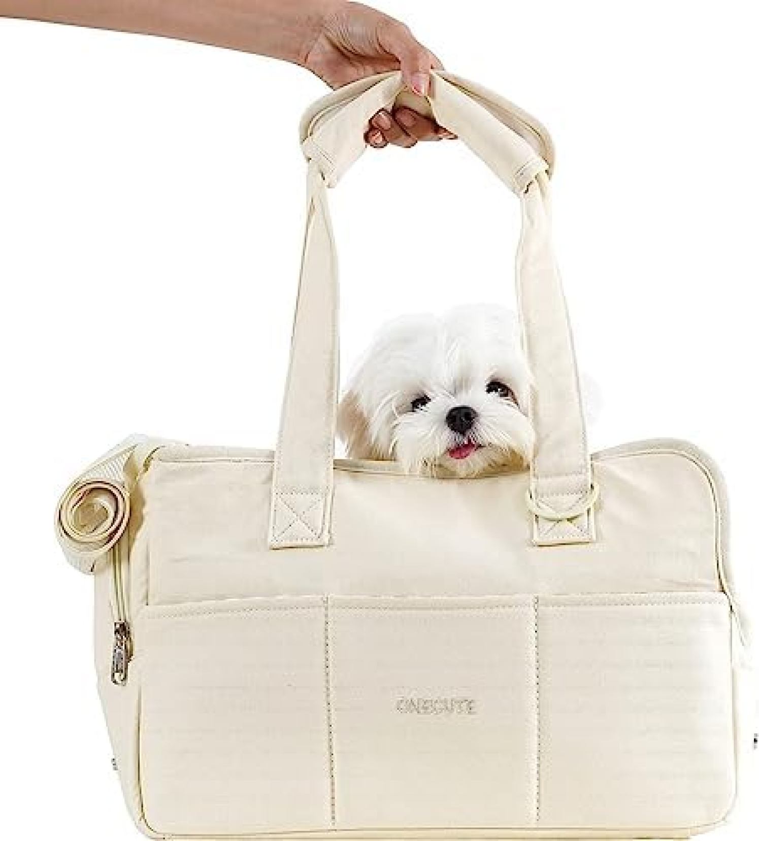 ペットキャリーバッグ 軽くてお出かけ 6kg以下のペット 通気性がよく快適 折りたた...