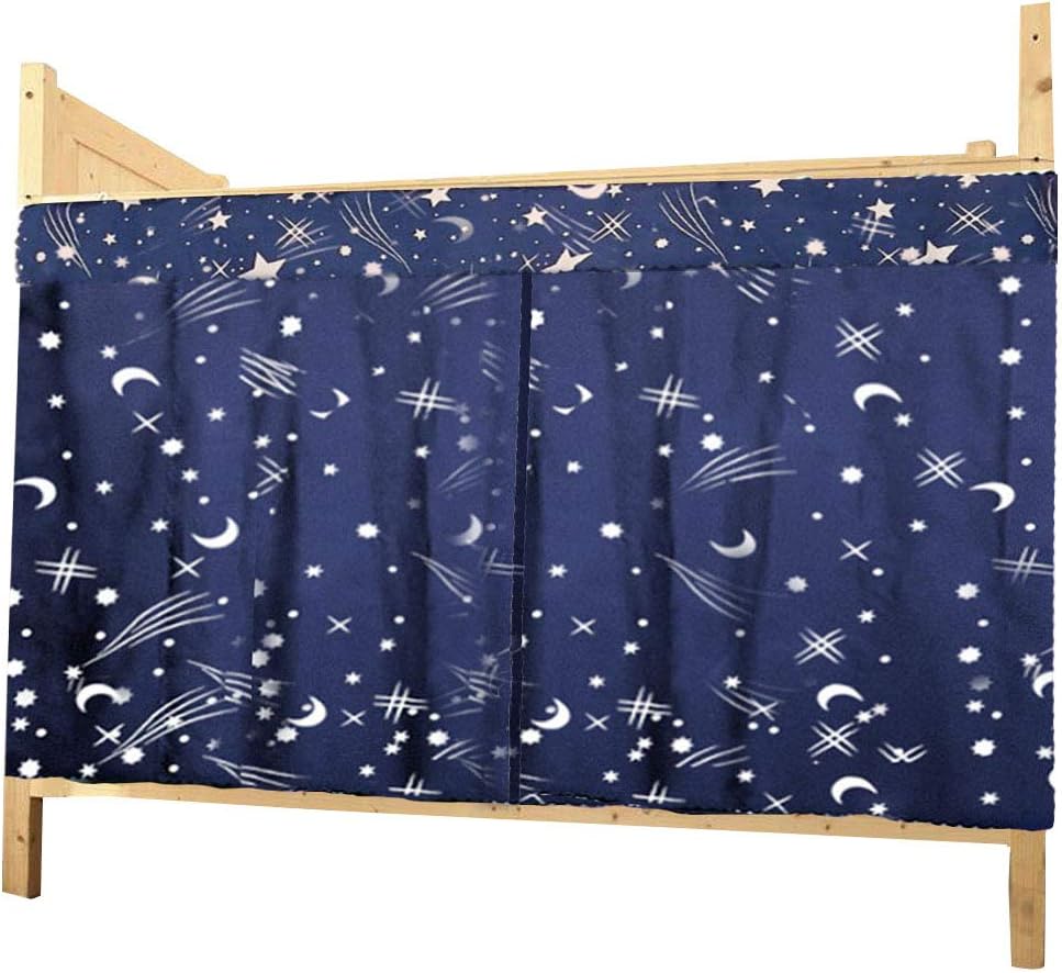 シングルスリーパー 二段ベッドカーテン 大学生 寮 ベッドキャノピー 寝具テント 遮光 蚊帳 寝具カーテ..