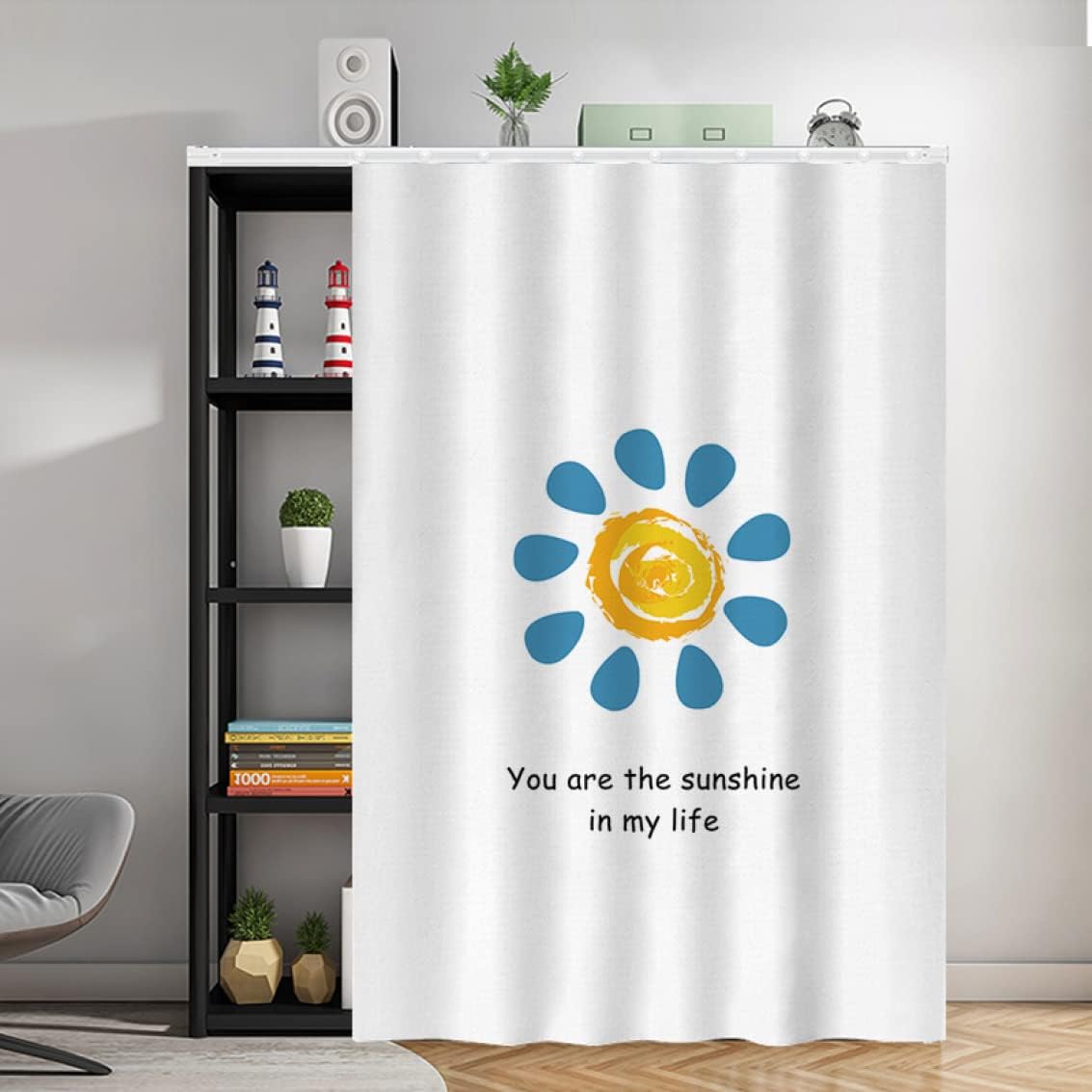 カフェカーテン 遮光 動物柄 小窓用 130*200cm ベッドルーム キッチン ベランダ カーテン 喫茶店 カフ..