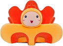 サポートクッション幼児用チェアソファ動物ひよこの形ベイチャーラーニング座席椅子ぬいぐるみ枕ギフト子供ソファーベッド幼児の安全な座席チェア(色:黄色、サイズ:1サ...